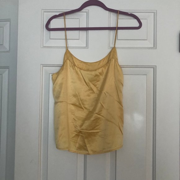 Reformation Gigi Silk Camisole (yellow) - Picture 3 of 3